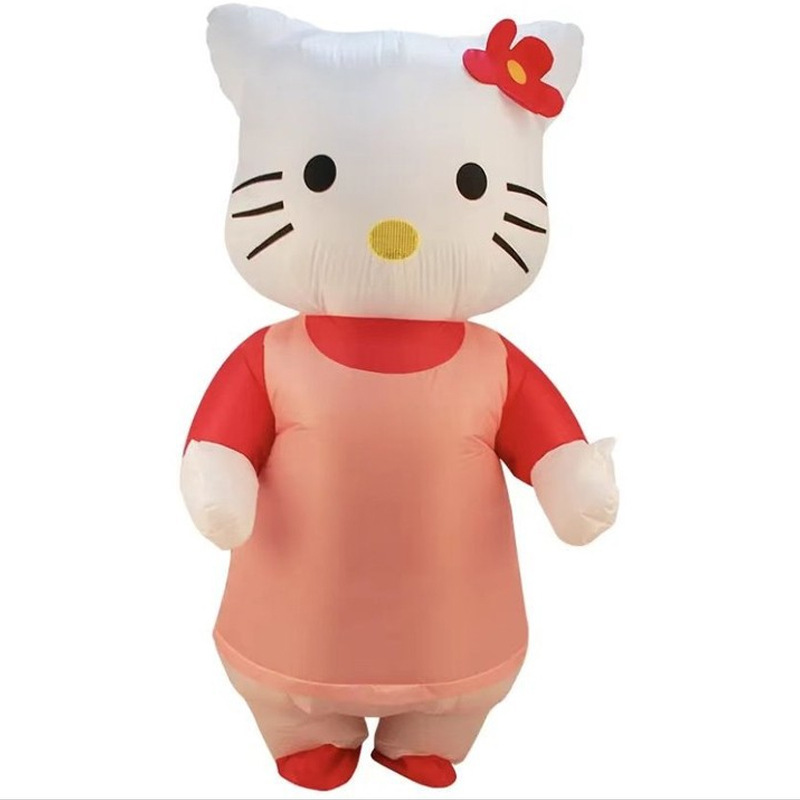 Venta caliente Traje inflable transfronterizo Dinosaurio de Halloween Alien Tyrannosaurus Rex Dress Up Ropa de actuación divertida Decoración de fiesta