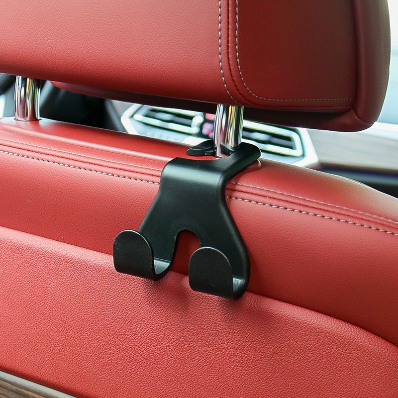 Asiento de coche suministros fuerte y firme pequeño gancho oculto de almacenamiento multifuncional gancho del asiento trasero