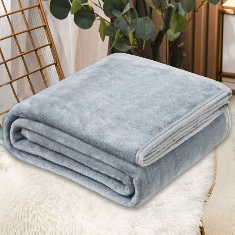 Фланелевое коралловое одеяло, 230 г/м², размеры 50×70–200×230 см