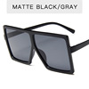 Trend fashionable square sunglasses, multicoloured glasses, European style, suitable for import