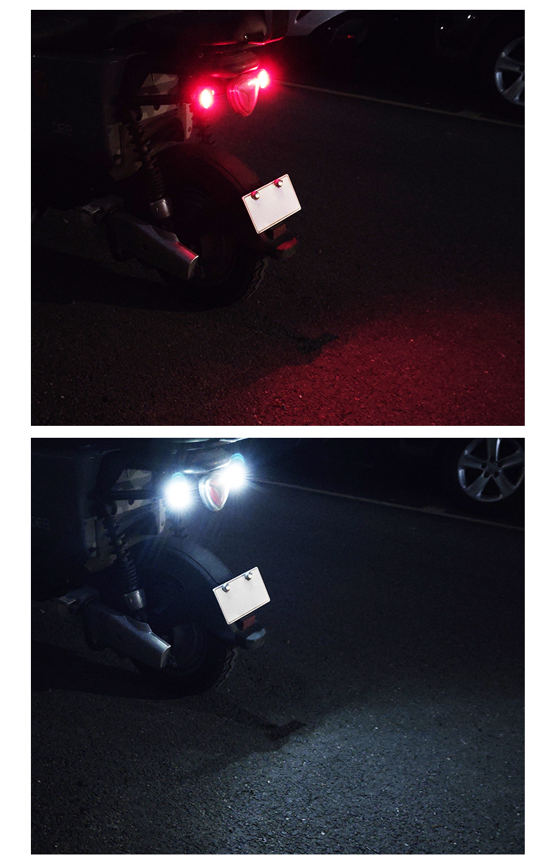 Wireless Remote Control Aircraft Light for Foreign Trade, Multi-Mode Colorful LED Strobe Light, Rechargeable RGB Warning Light for Cars and Motorcycles