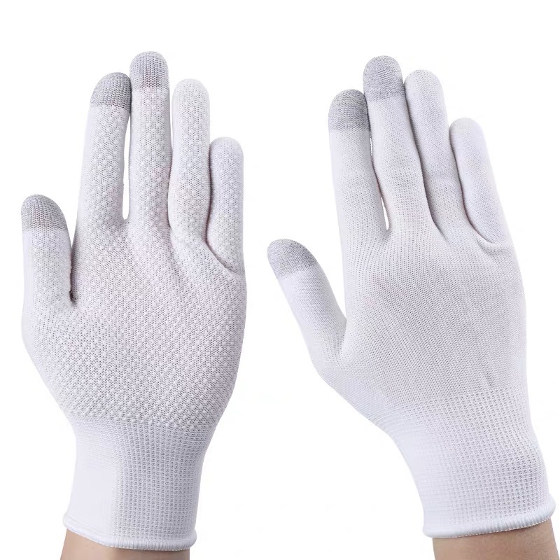 Pantalla táctil guantes coche eléctrico al aire libre protección solar transpirable alpinismo escalada 13-PIN dispensación guantes antideslizantes de nylon