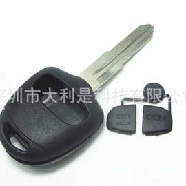 无标钥匙壳适用于三菱汽车新劲炫/格蓝迪/欧蓝德/翼神直板钥匙壳