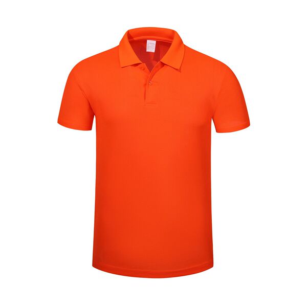 Solid color breathable classic polo for work