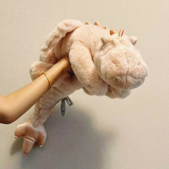 可愛小飛龍玩偶公仔白龍毛絨玩具女生床上陪睡抱枕布娃娃睡覺禮物