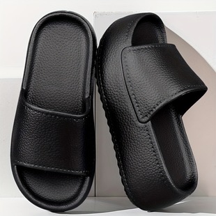 2025 cross-border new European and American style platform solid color sandals non-slip soft sole cross-border dropshipping