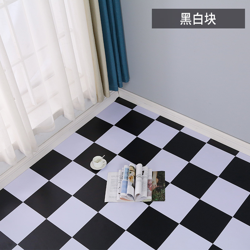 メーカーpvc床革家庭用商用床工事革防水地ゴム亜光床貼りスポット床革|undefined