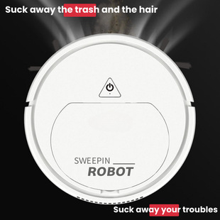 Amazon Cross-Border Intelligent Sweeping Robot Cleaning Machine Fully Automatic Sweeping, Suction and Mopping All-In-One Vacuum Cleaner as a Gift