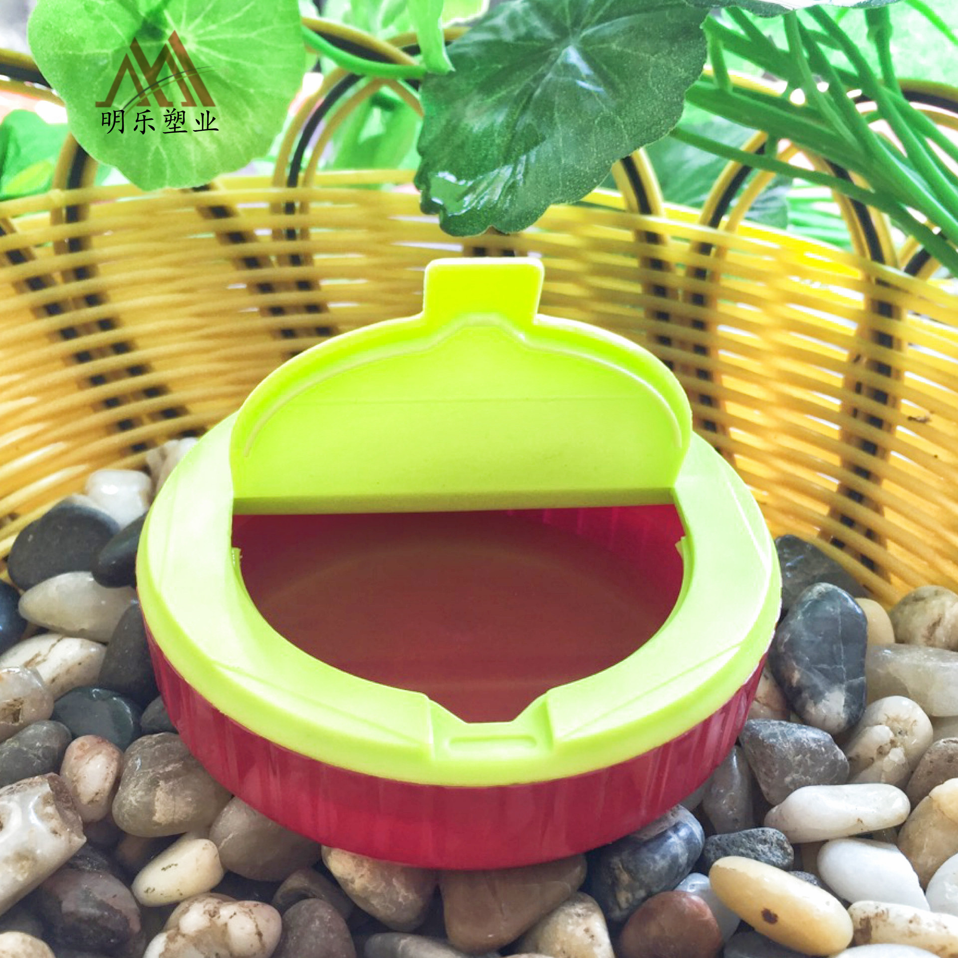 单开薄荷罐老款60G圆形磨砂广口塑料罐PP半拉翻盖塑料瓶膏霜盒