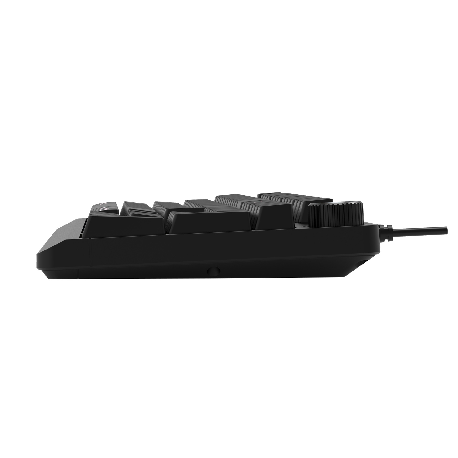 Wired mechanical tactile film with RGB backlight and multimedia knob, computer gaming keyboard_voghion.com