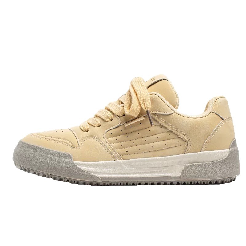 Zapatos de pan para hombres, zapatos de pan para hombres, 2025 nuevos zapatos de primavera y otoño, zapatos deportivos casuales de cuero para hombres, zapatos de skate para hombres