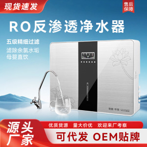 家用纯水机厨房过滤器RO反渗透机壳一体箱式壳RO反渗透纯水净水器