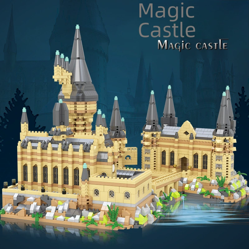 Lego, constructor, magic castle for boys for adults high difficulty
