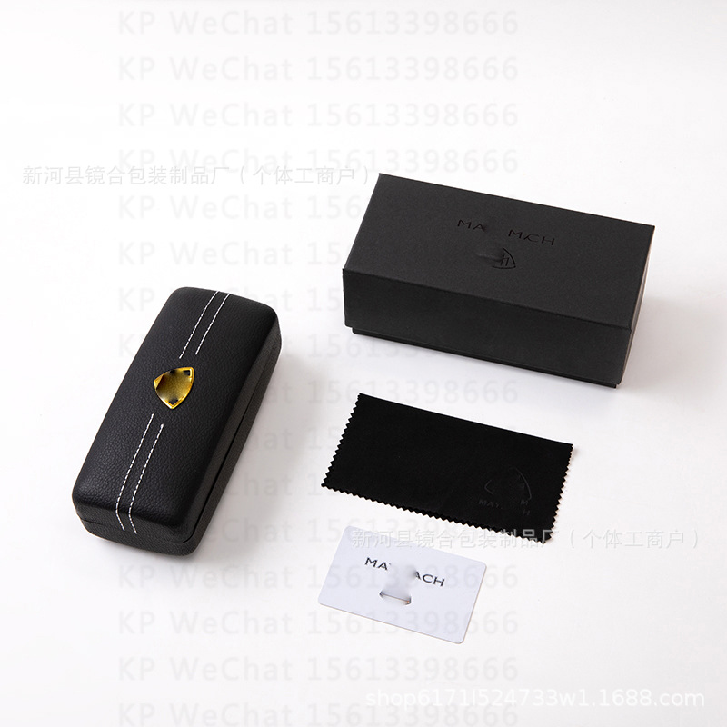 Spot al por mayor nueva caja de gafas de marca de alta gama de moda caja de gafas de sol de alta gama caja de embalaje completa