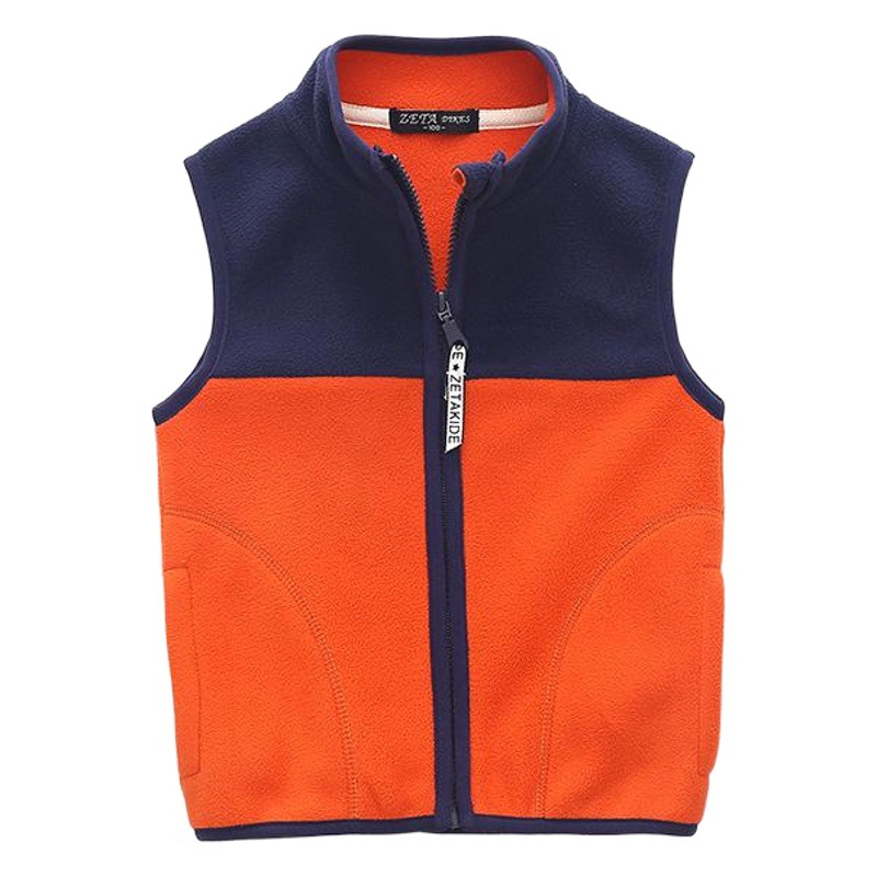 Chaleco de otoño para niños 2024 nuevo chaleco cálido para uso exterior Chaleco de niño chaqueta de punto chaqueta de ropa para niños al por mayor