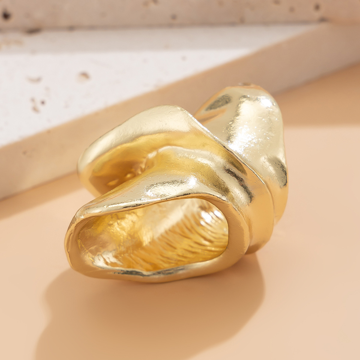 9g Weight Open Rings Classification 1 Piece Quantity Holiday, Banquet, Travel Occasion Alloy Material Geometric Pattern Women's Gender Plating Design Casual, Elegant, Lady Style Casual Elegant Lady Geometric Alloy Plating Women's Open Rings 39