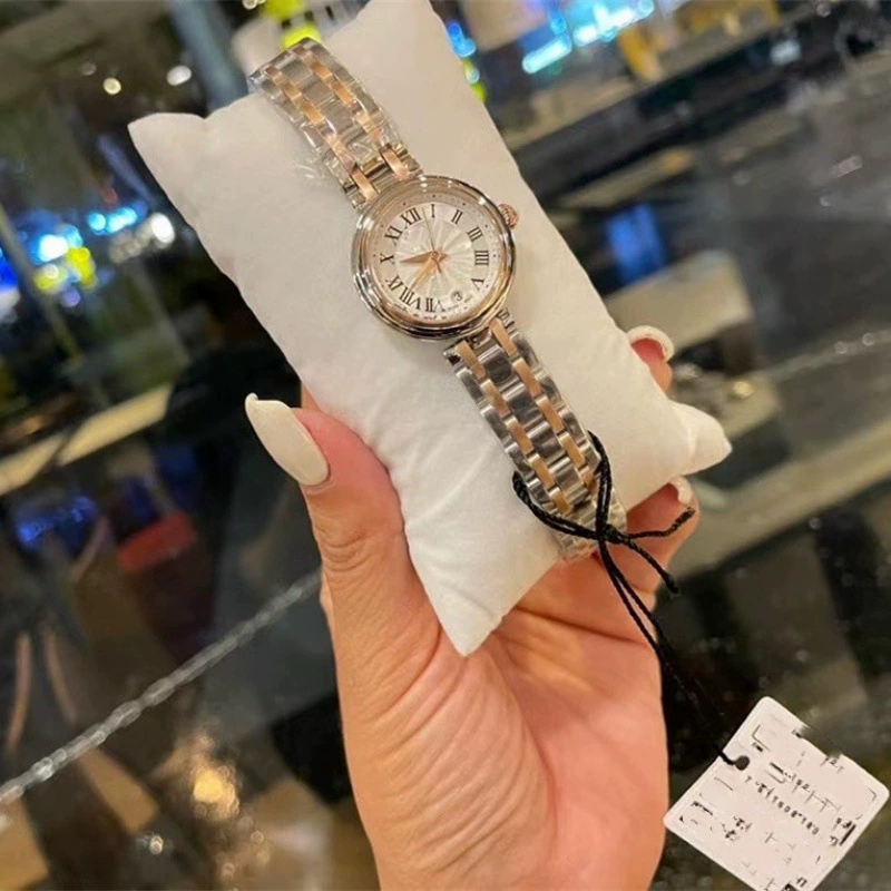 WeChat Cross -border Favorite Tianjia Jiali Little Beauty Римское кварцевое движение Сталь с женскими часами иностранной торговлей одобрено