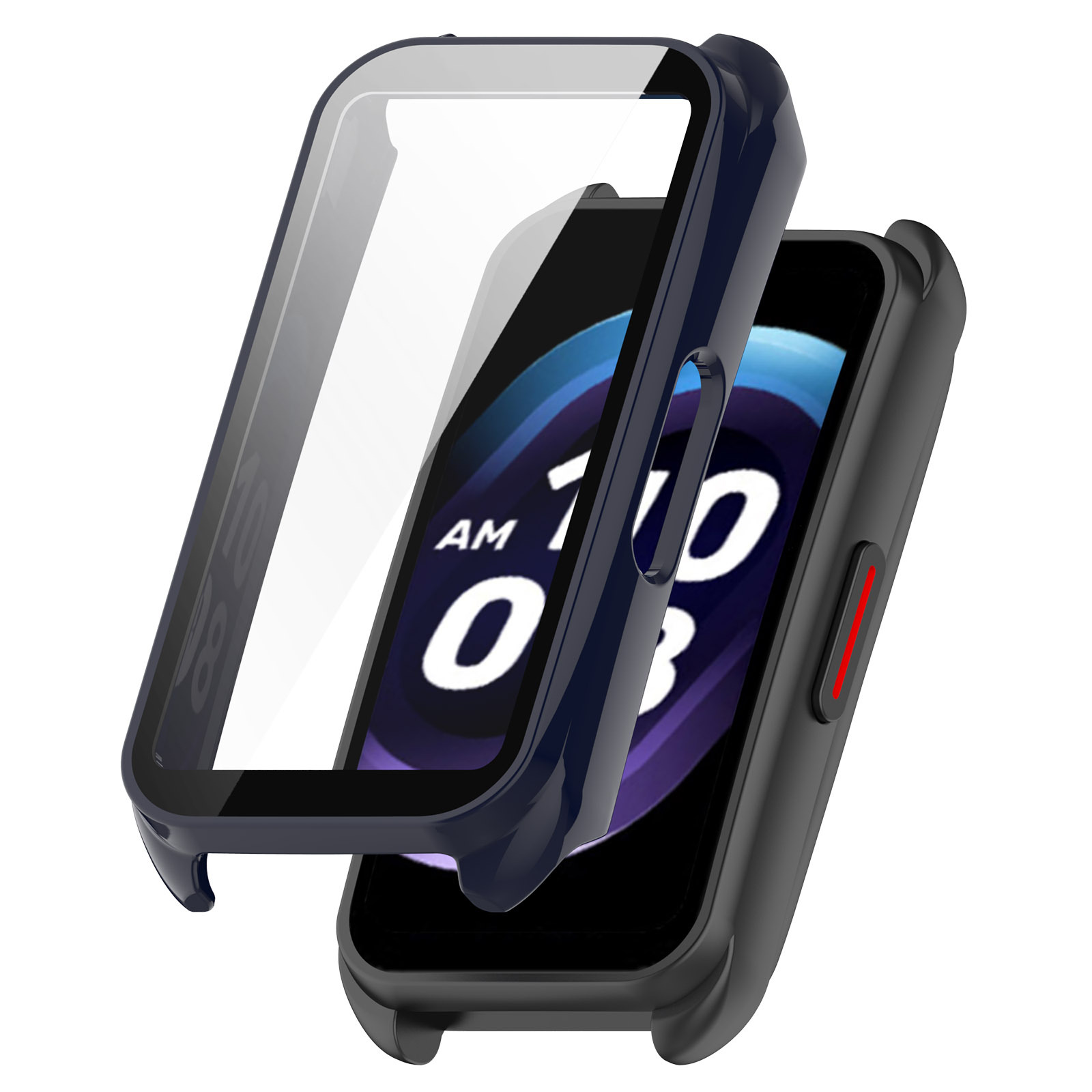 Suitable for keepb4 wristband protective case, tpu fully covered soft rubber case, keep B4 watch case, PC+ tempered film integrated case undefined