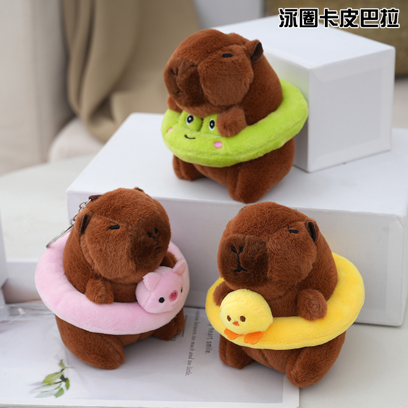 Cross-Border Genuine Summer Style Capybara Capybara Plush Toy Doll Girls Sleeping Pillow Children's Gift