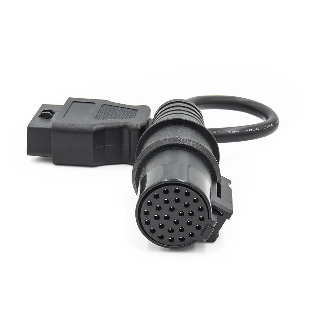 Truck Cable Truck Obd Adapter Cable for Iveco 30Pin Male to Obd2 16Pin
