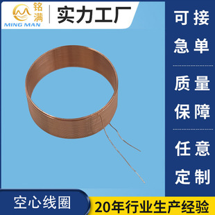 Manufacturer Processes Electronic Custom Hollow Inductor Self-Adhesive Coil Inverter Connector Induction Motor Core