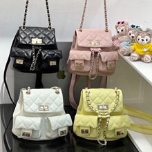 新款真皮羊皮超可爱迷你双肩包高级感轻奢通勤百搭女包