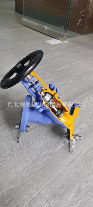 Y型波纹管截止阀碳钢截止阀国标法兰截止阀DWJ41H-16