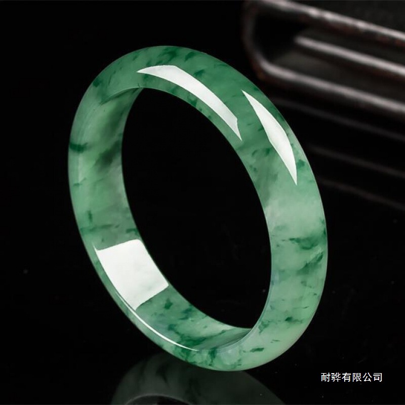 紫寒缅甸冰种飘花翡翠手镯圆条老坑晴水贵妃玉镯子吊坠|undefined