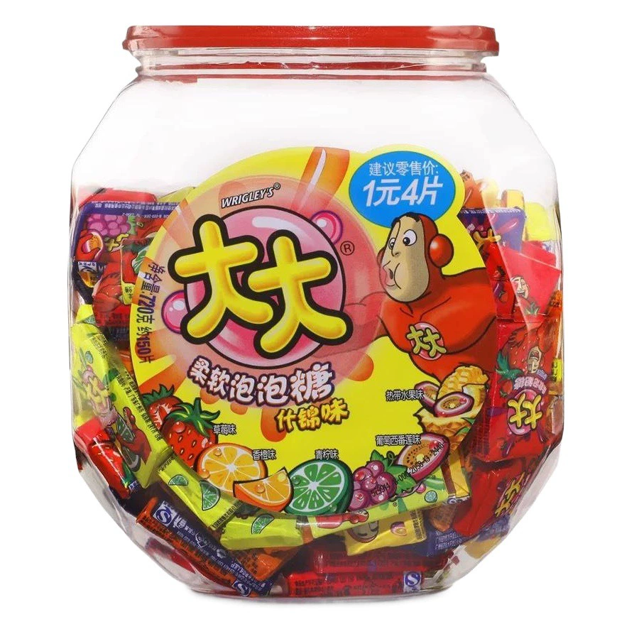 Стрелка большой пузырь конфеты около 150 штук жевательной резинки Ассорти фруктовых конфет Пузырьковые конфеты мягкие конфеты супермаркет закуски оптом