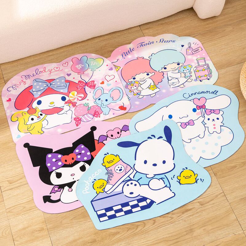 Big Sale Cartoon Household Floor Mats Door Mats Quick-Drying Shower Mats Bathroom Toilet Absorbent Diatom Mud Foot Mats Bath Protection
