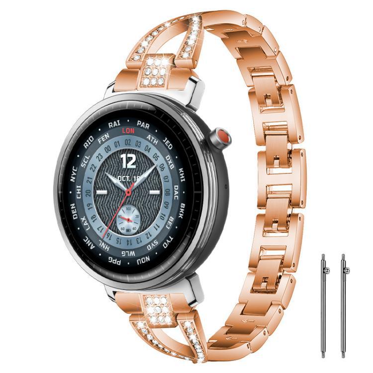 XDfind general 20mm / 22mm horquilla de una sola fila de correa metálica con 20mm / 22mm aguja de oreja verde