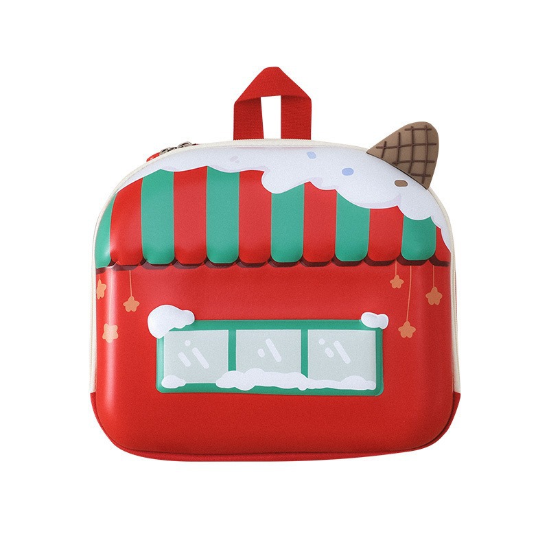 Cross-border 2025 nueva mochila infantil de cáscara dura de Navidad, caricatura de caricatura, lindas mochilas para niños y niñas, mochilas para jardín de infantes