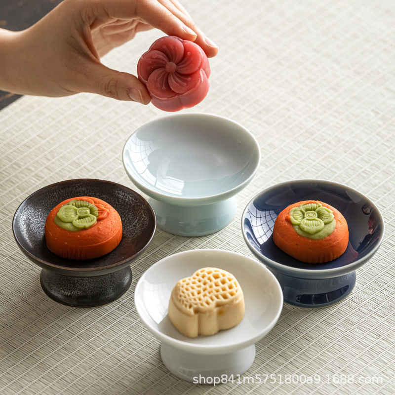 陶磁器の精巧な乾果の皿の中国式の果物の皿のお茶の皿は仏の小さいトレーの瓜の子の間食のお菓子の皿の軽食の皿に供えます。|undefined