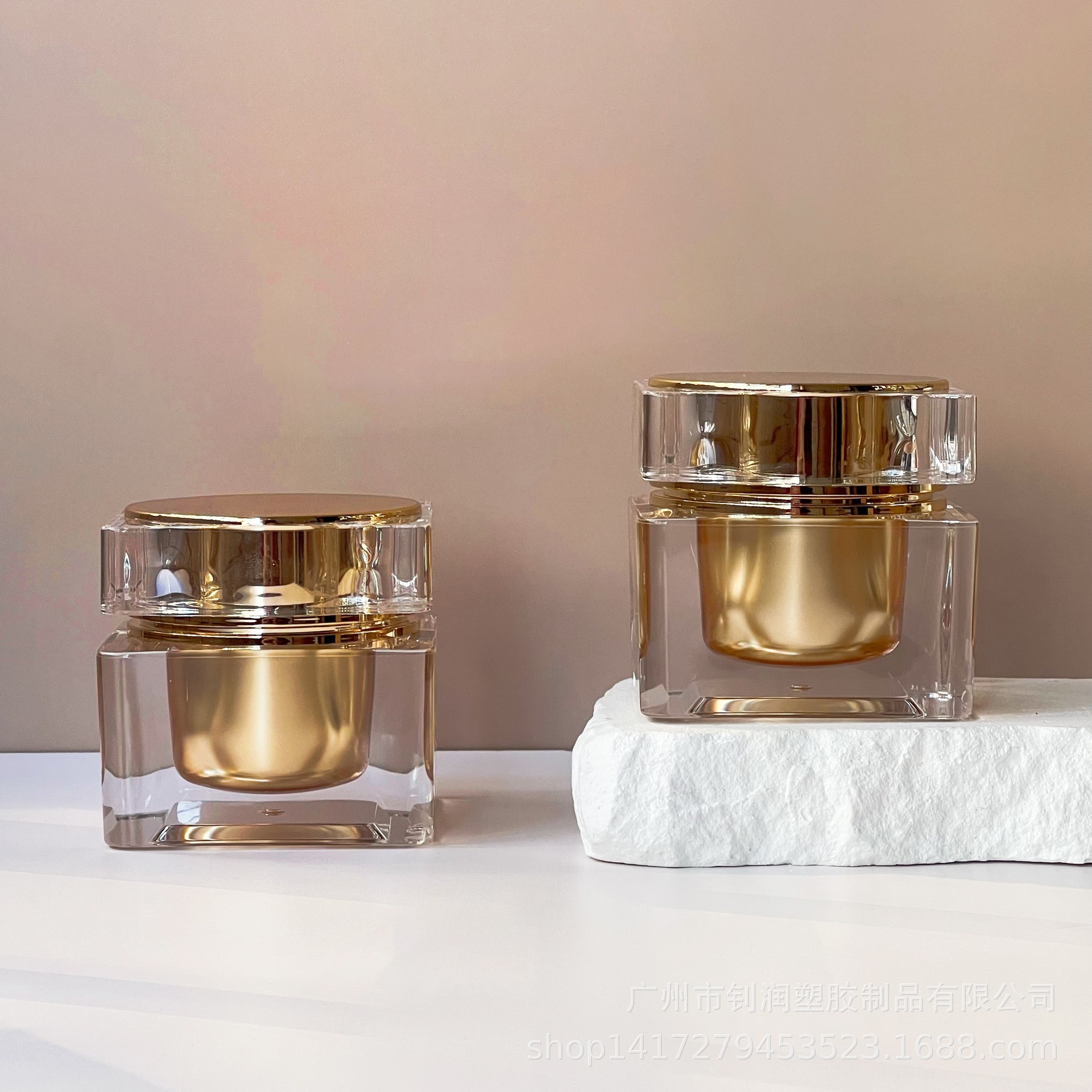 工厂供应50g高档厚壁贵妇膏瓶面霜瓶眼霜分装罐 膏霜瓶护肤品包材