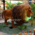 仿真机械动物狮子模型景区商场活动美陈引流产品仿真恐龙厂家制作
