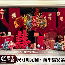 气球;场地布置道具;拉花、彩带