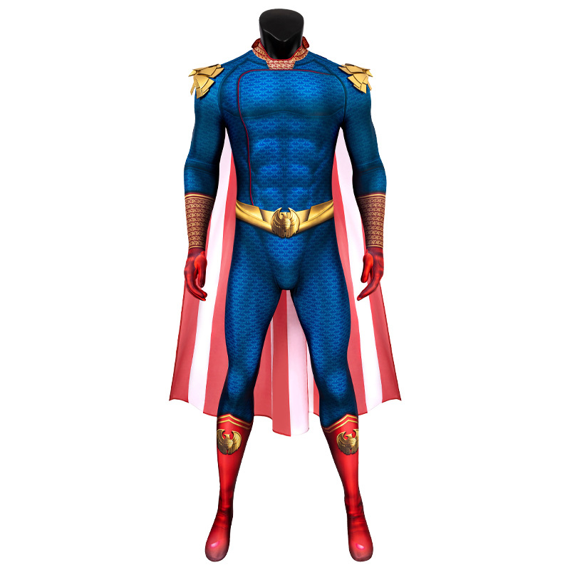Disponible en Stock, Traje de Cosplay de Nadao Trading, Mono Ajustado Negro del Equipo de Patrulla Homeland, Traje de Cómic J19092EA