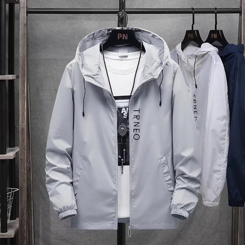 Chaqueta para hombre primavera y otoño 2022 nuevo estilo coreano de moda suelta casual versátil otoño e invierno con capucha chaqueta personalizada para hombres