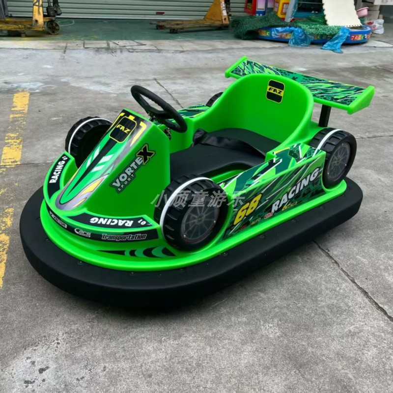 Kart de Deriva con Burbujas de Chapa de Metal y Plástico, Giratorio, para Parques de Atracciones