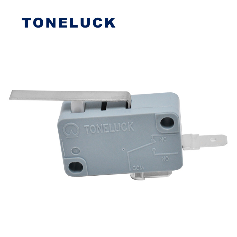 厂家供0.1A长直柄L41两脚轻触微动开关 toneluck微动开关行程开关