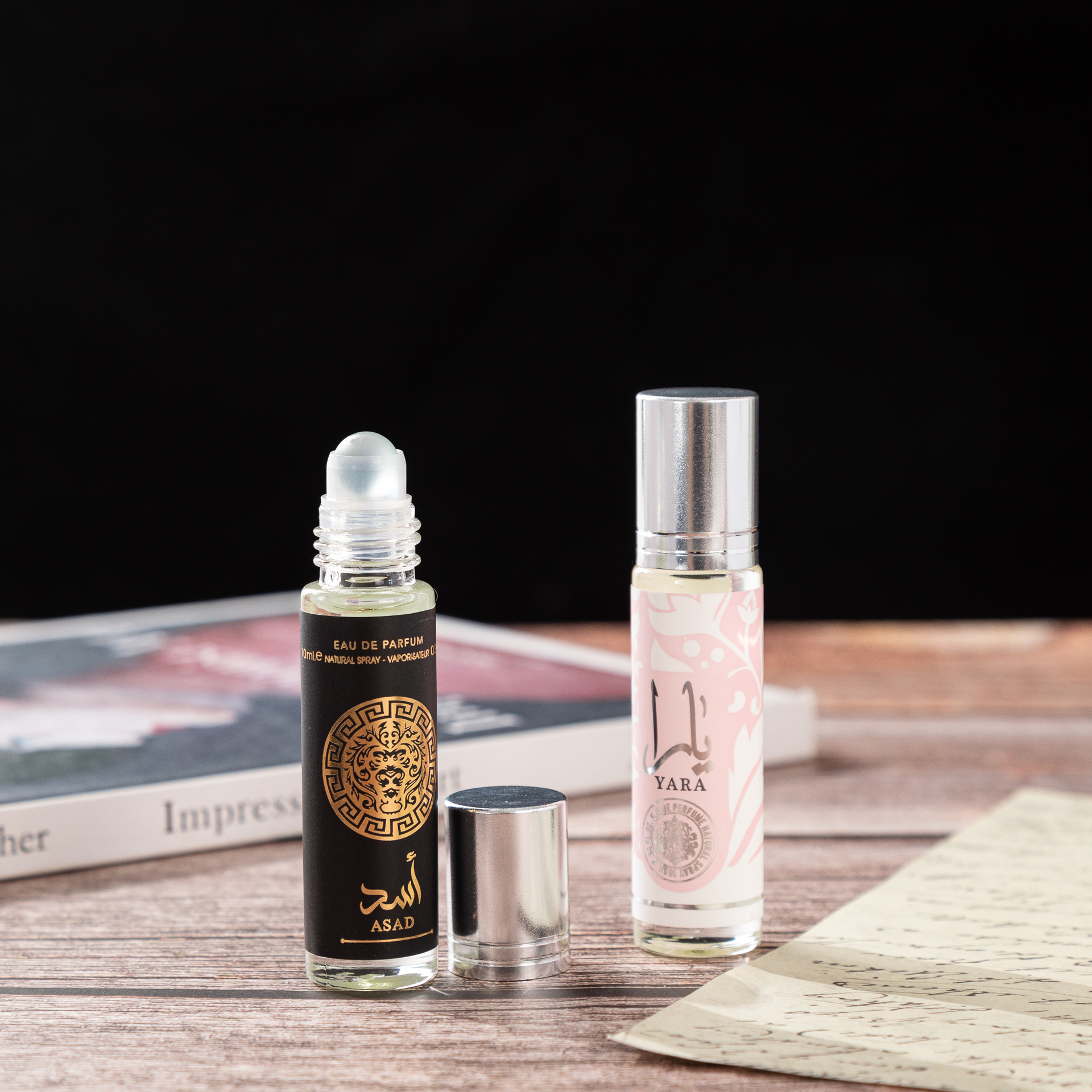 Perfume Lattafa Yara en roll-on de 10ML, nuevo producto transfronterizo, perfume YARA para mujer, fragancia ligera y duradera, rosa de Oriente Medio.