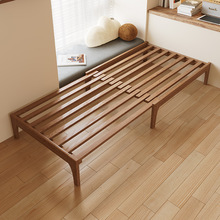 J7IB批发可伸缩单人床90cm公分床架子无床头折叠抽拉90宽小户型实