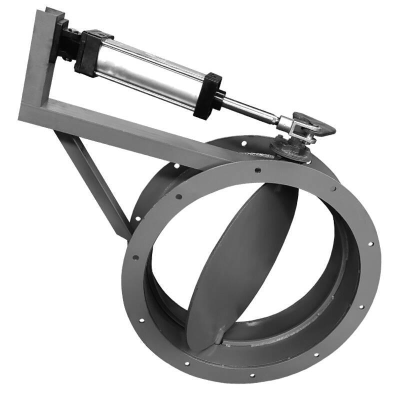 厂家供应 手动涡轮圆形风量调节阀  手动通风蝶阀  泄漏低