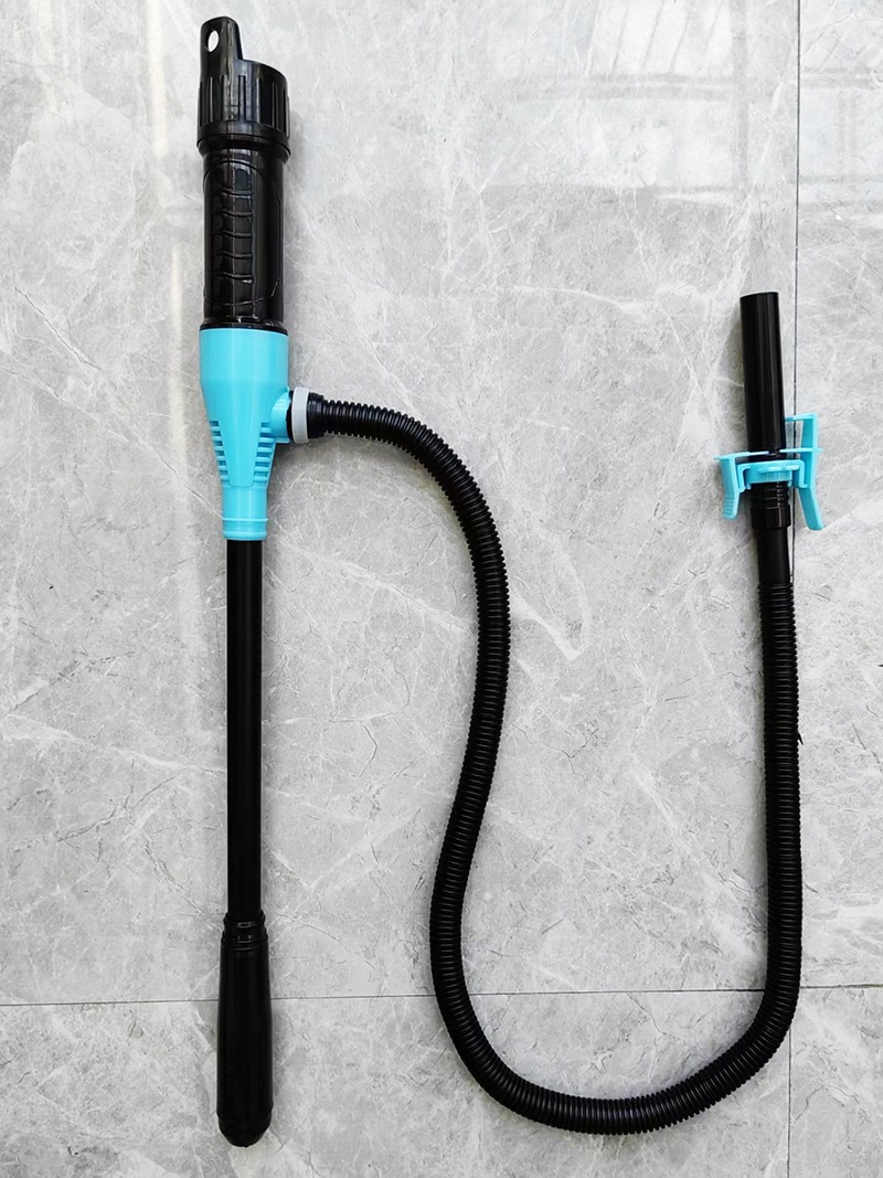 Cross-Border Detachable Electric Water Pump, Oil Suction Pipe, Portable Oil Pump, Self-Driving Hose Oil Transfer Pump