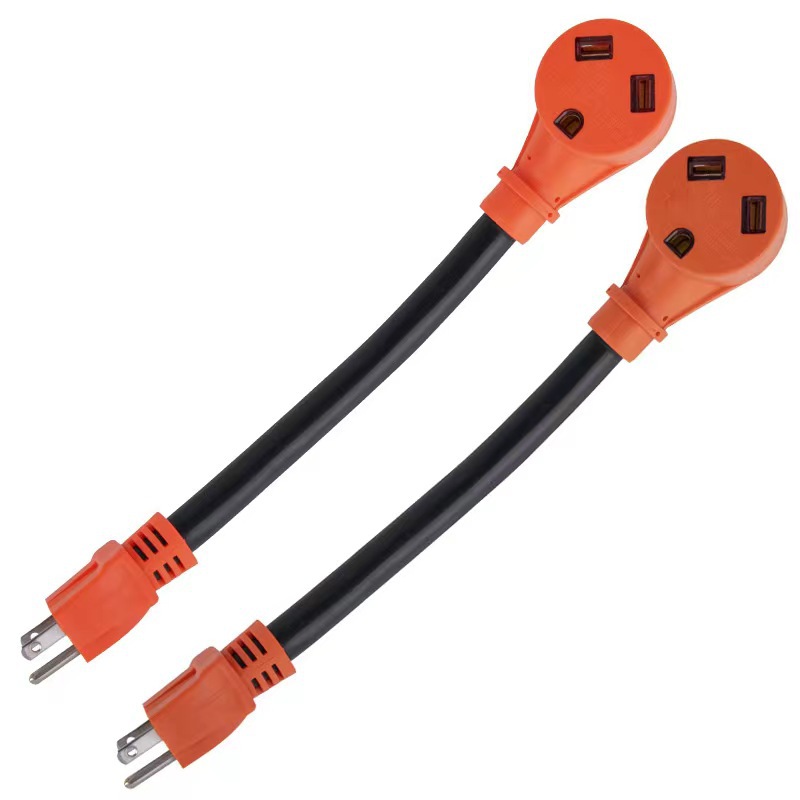 美标重型美规电源线插头 美规重型插头 电源线STW600V延长电源线