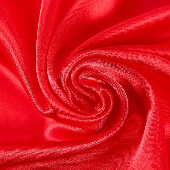 90cm Solid Color Silk Scarf Monochrome Large Square Silk Shade Shine Satin Scarf Shawl
