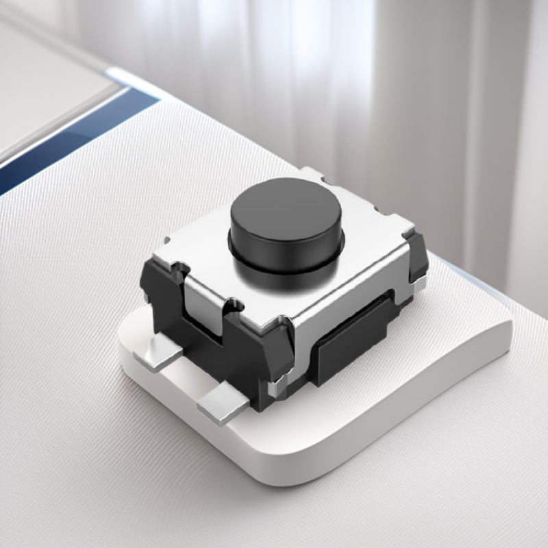 工厂直销立式贴片四脚圆柄小小龟按键开关弹片开关