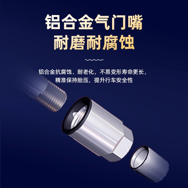 Cross-Border 2025 New Model Programmable Tire Pressure Sensor Universal Car Tire Pressure Monitor Original High Precision