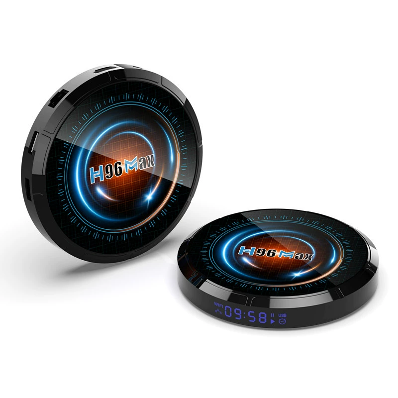 H96 Max H618 приставка на Android 12.0 Allwinner HD, 4Г/64Г, двухдиапазонный Wi‑Fi, ТВ‑бокс
