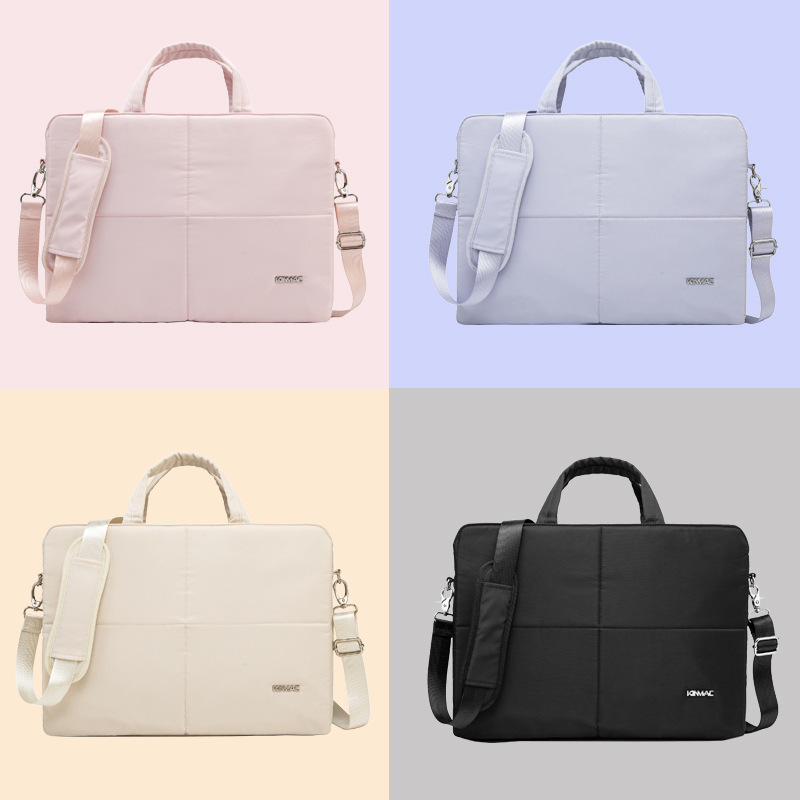 Kinmac European and American fashion shockproof Laptop Tablet portable shoulder bag business briefcase protective cover fashion